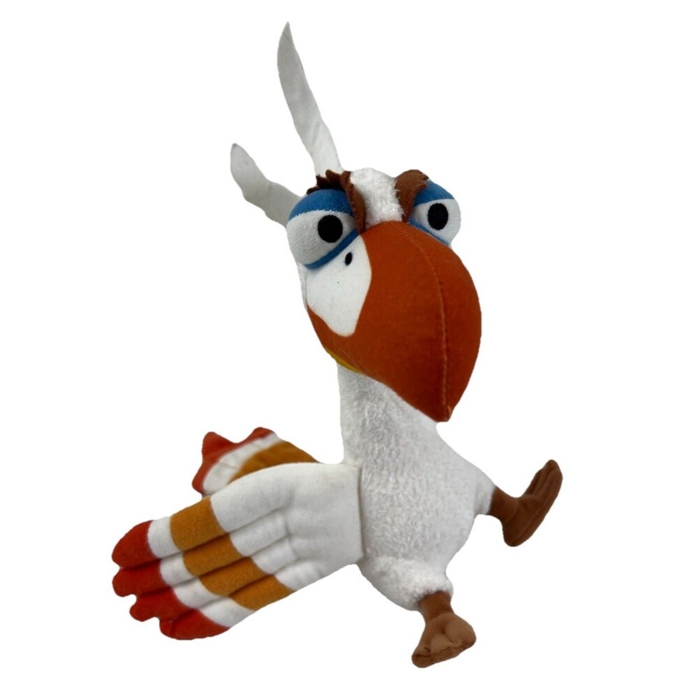 Vtg Disney Lion King Broadway Plush ZAZU White Bird Stuffed Animal Plush 8" Toy